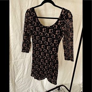 Elegant lace dress.